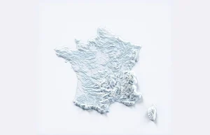 Carte de la France, pour illustrer le fait que l'agence intervient partout sur le territoire